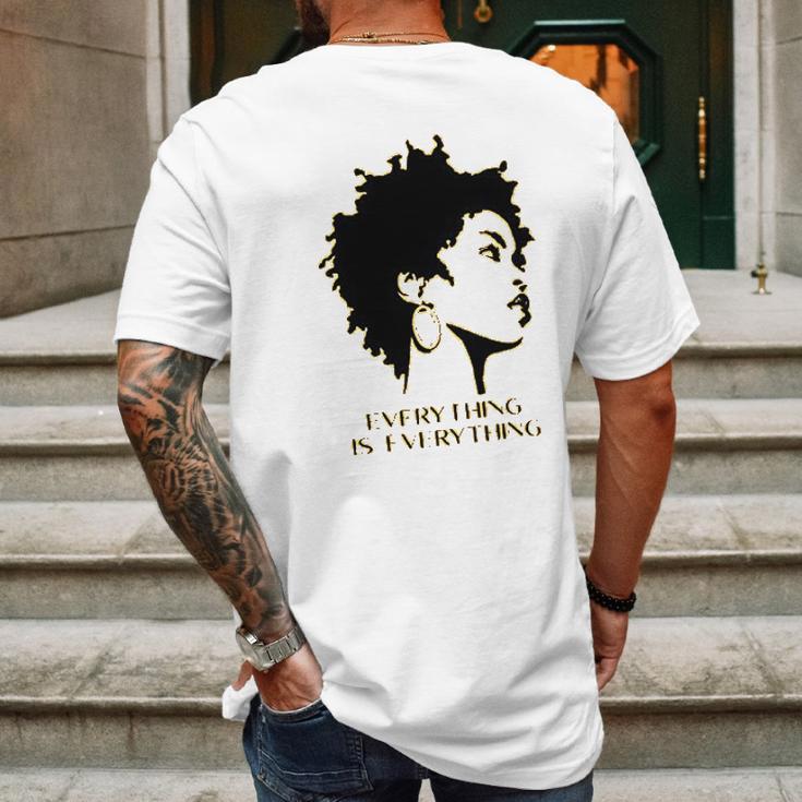 Music Rapper Lauryn Hill Black Girl Magic Gift Melanin Afro Queen Tops Mens Back Print T-shirt Gifts for Men