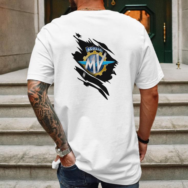 Mv Agusta Ca Mens Back Print T-shirt Gifts for Men