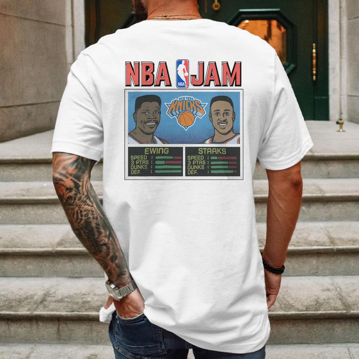 Nba-Jam-New-York-Knicks---Royal-Blue-Xl Mens Back Print T-shirt Gifts for Men