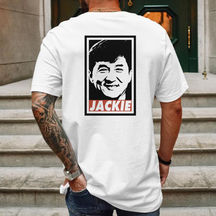 Obey Jackie Chan Mens Back Print T-shirt Gifts for Men