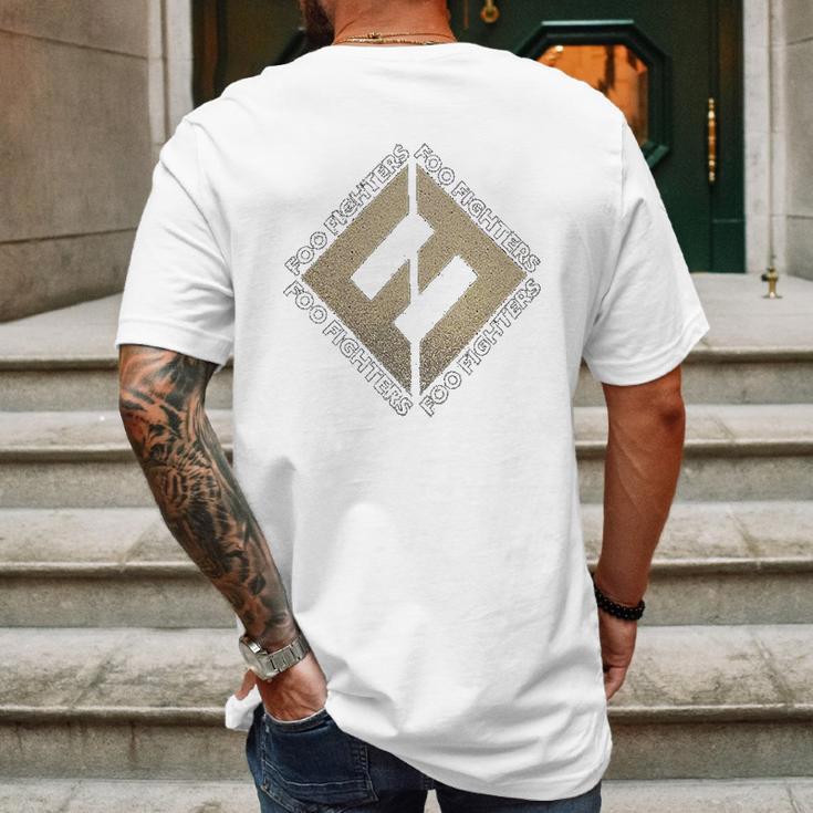 Official Amplified Foo Fighters Concrete And Gold Mens Mens Back Print T-shirt Gifts for Men