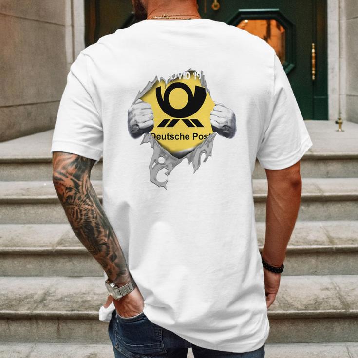 Official Wir Sind Stã¤Rker Als Covid Deutsche Post Sied Shirt Mens Back Print T-shirt Gifts for Men