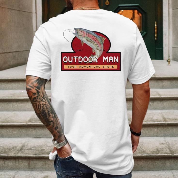 Outdoor Man Last Man Standing Mens Back Print T-shirt Gifts for Men