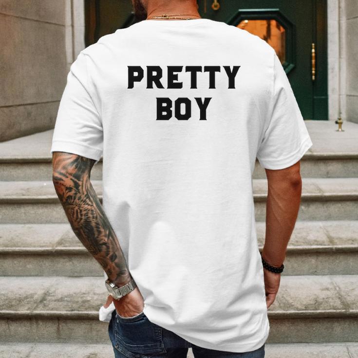 Pretty Boy Mens Back Print T-shirt Gifts for Men