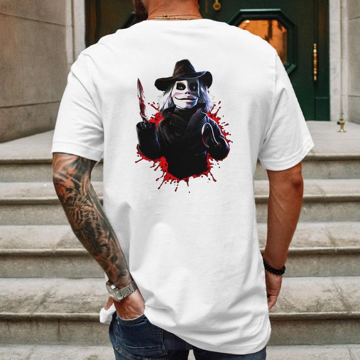 Puppet Master Blade Mens Back Print T-shirt Gifts for Men