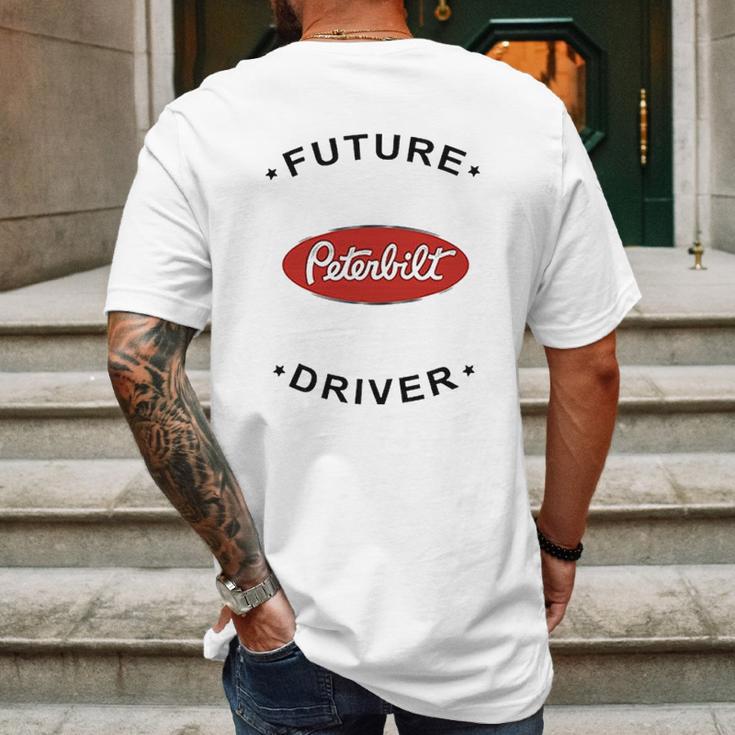 Rare New Future Peterbilt Truck Driver Mens Back Print T-shirt Gifts for Men