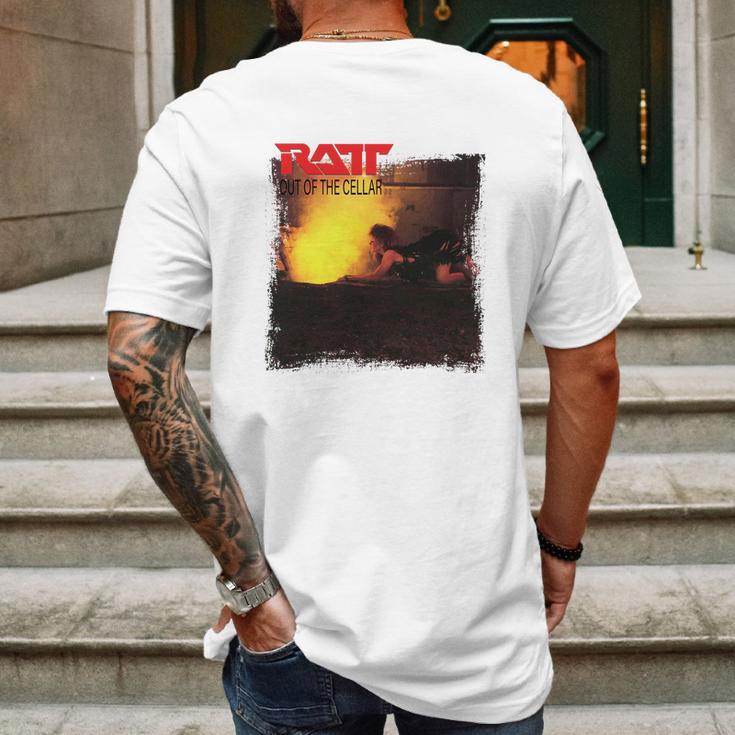 Ratt - Out Of The Cellar Mens Back Print T-shirt Gifts for Men