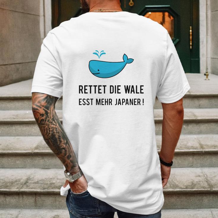 Rettet Die Wale Gewitter Im Kopf Tourette Gisela Mens Back Print T-shirt Gifts for Men