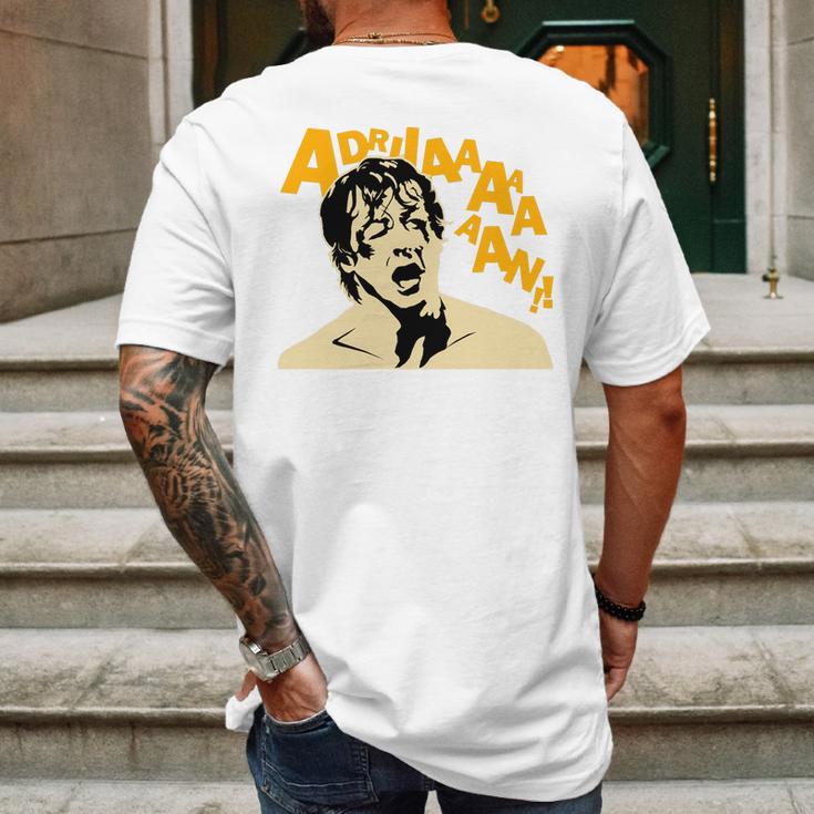 Rocky Adrian Mens Back Print T-shirt Gifts for Men