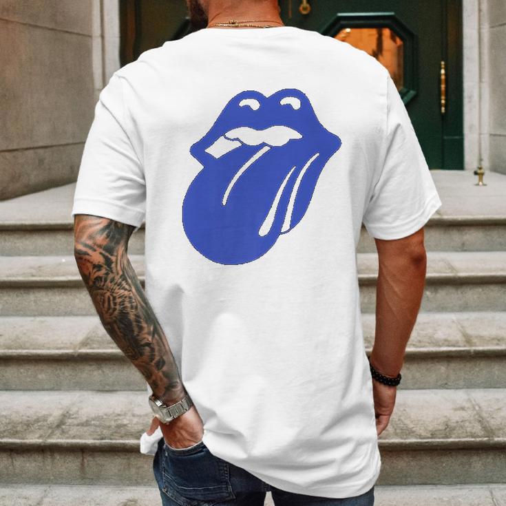 The Rolling Stones Blue Lonesome Logo Mens Back Print T-shirt Gifts for Men