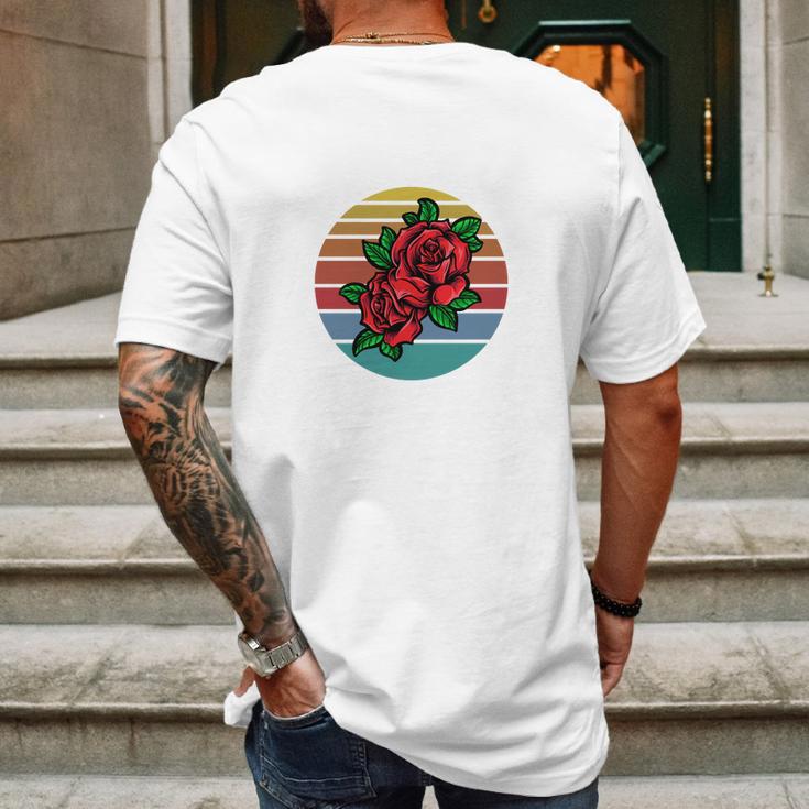 Rose Apothecary Vintage Mens Back Print T-shirt Gifts for Men