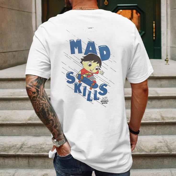 Ryans World Mad Skills Mens Back Print T-shirt Gifts for Men