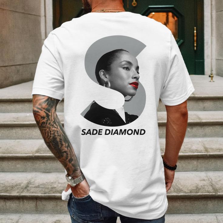 Sade Diamond Mens Back Print T-shirt Gifts for Men