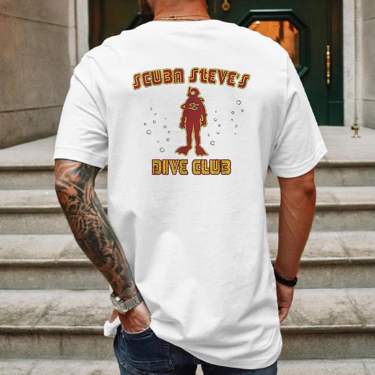 Scuba Steve Dive Club Mens Back Print T-shirt Gifts for Men