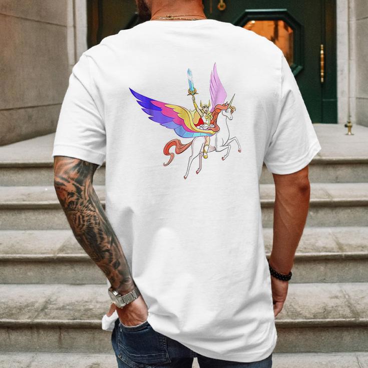 Shera And Swift Wind Mens Back Print T-shirt Gifts for Men