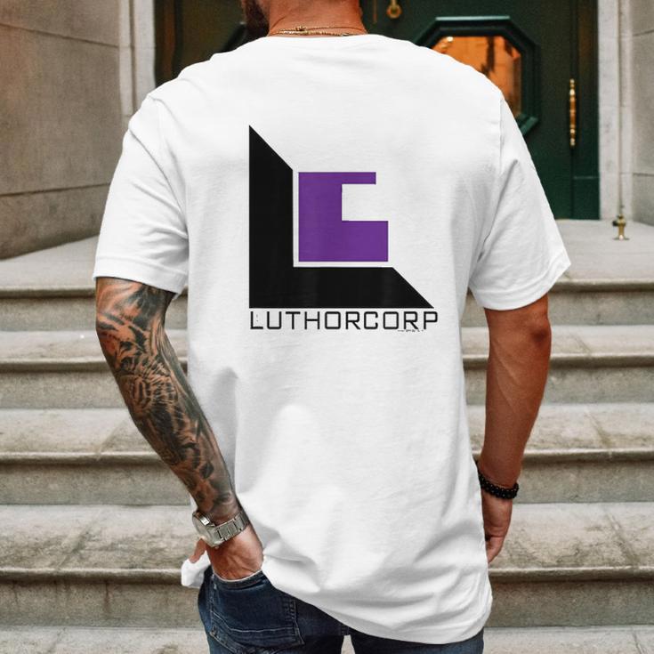 Smallville Luthorcorp Mens Back Print T-shirt Gifts for Men