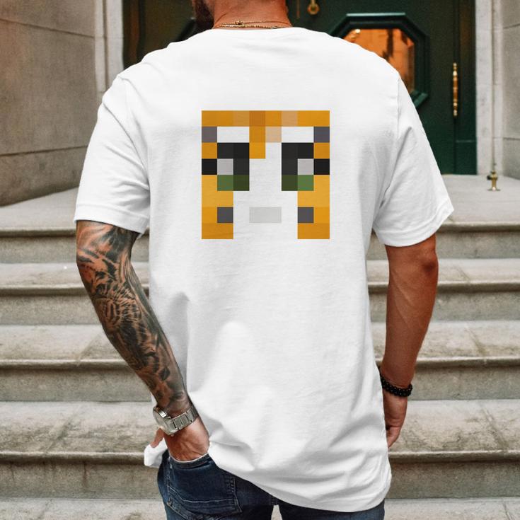 Stampy Minecraft Skin Mens Back Print T-shirt Gifts for Men