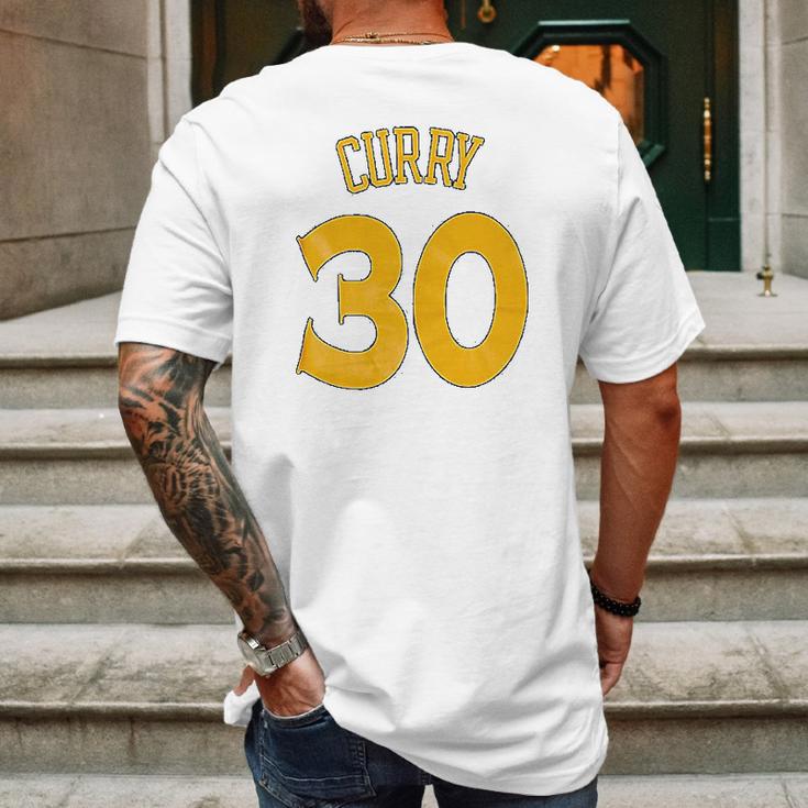 Stephen Curry Gift Mens Back Print T-shirt Gifts for Men