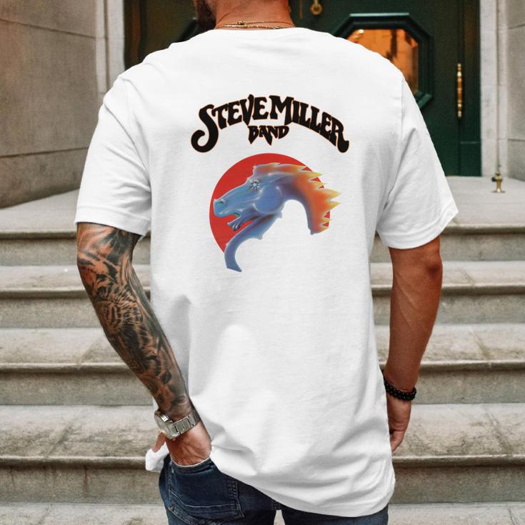 Steve Miller Band Mens Back Print T-shirt Gifts for Men