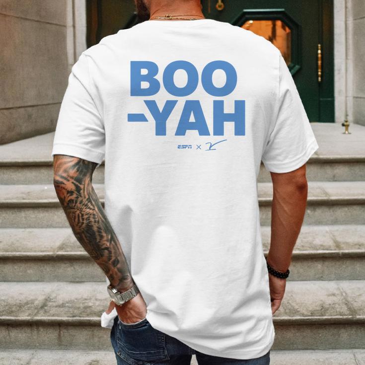 Stuart Scott Booyah Mens Back Print T-shirt Gifts for Men