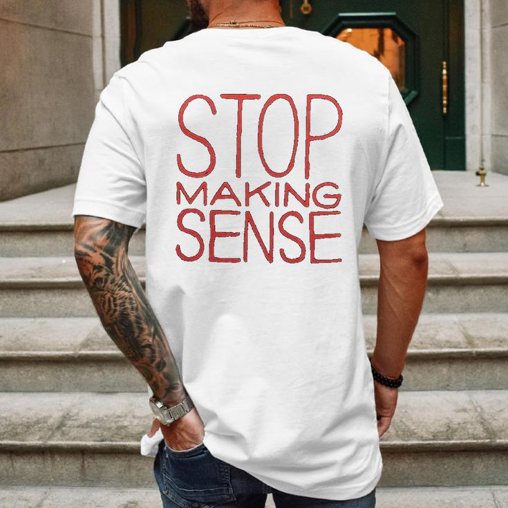 Talking Heads Stop Making Sense Vintage Mens Back Print T-shirt Gifts for Men