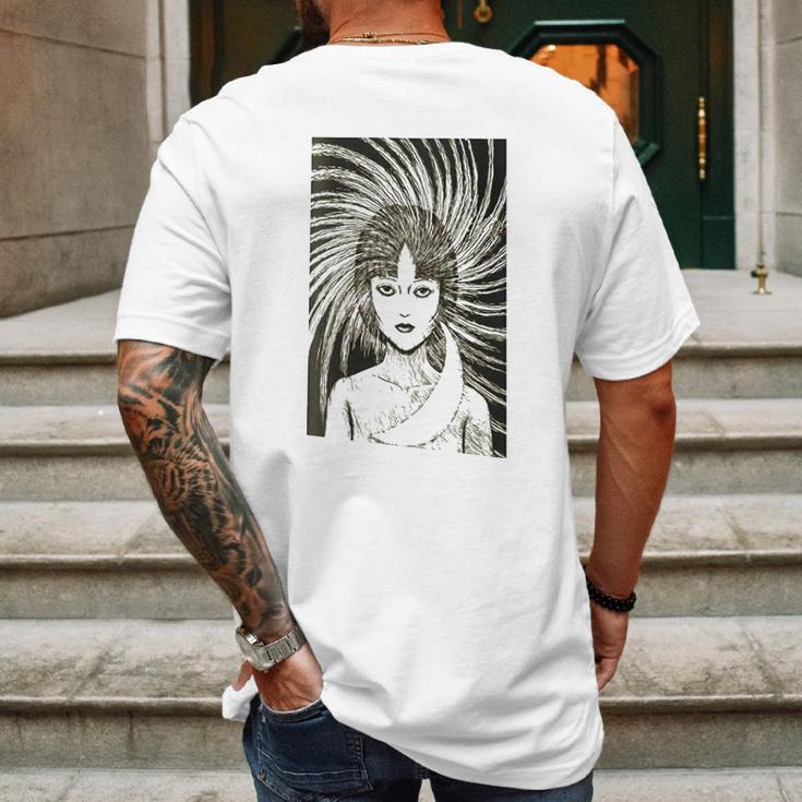 Terribly Tomie Junji Ito Mens Back Print T-shirt Gifts for Men