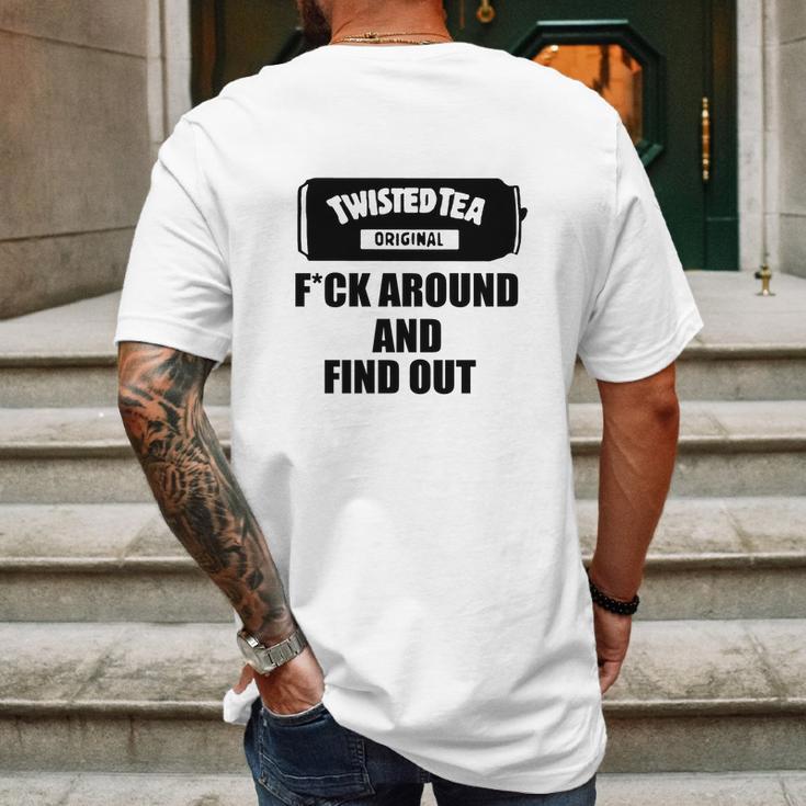 Twisted Tea Funny Mens Back Print T-shirt Gifts for Men