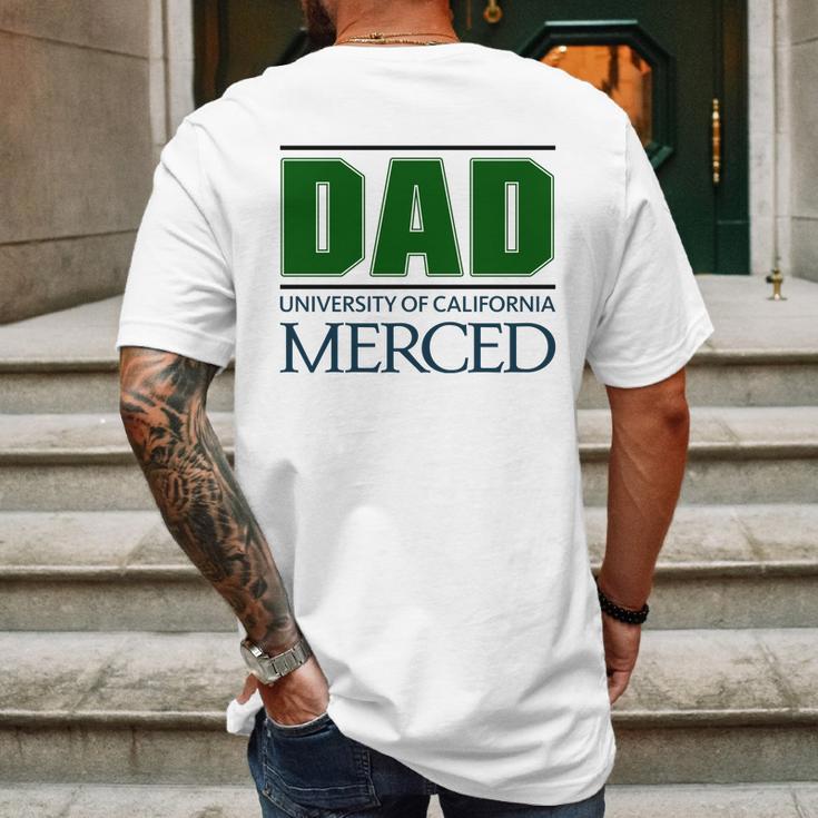 University Of California Merced Proud Dad Parents Day 2020 Mens Back Print T-shirt Gifts for Men