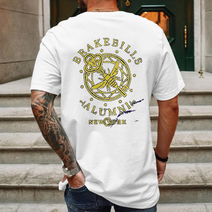 University College For Magical Pedagogy Alumni Mens Back Print T-shirt Gifts for Men