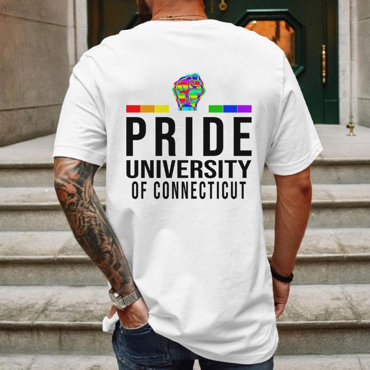 University Of Connecticut Lgbt Pride 2020 Mens Back Print T-shirt Gifts for Men