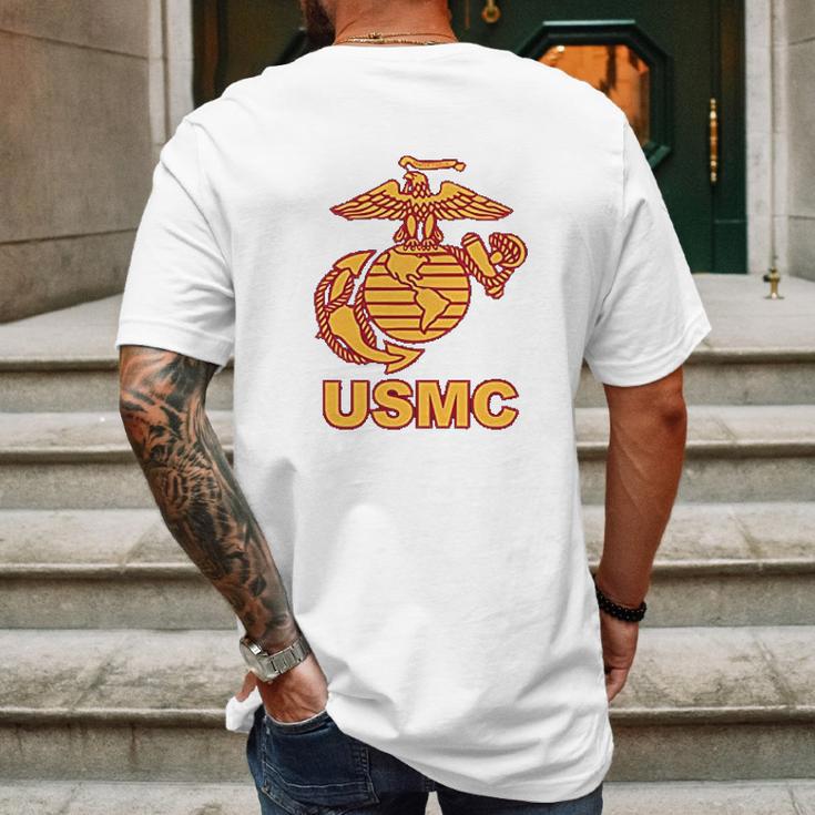 Us Marines Usmc Eagle Graphic Mens Back Print T-shirt Gifts for Men