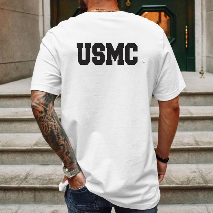 Usmc Classic Mens Back Print T-shirt Gifts for Men