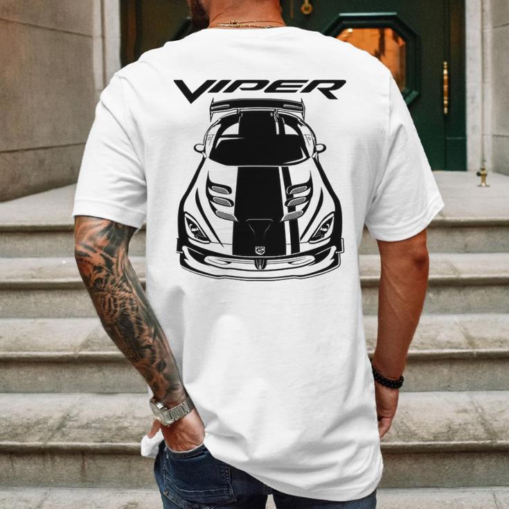 Viper Acr 5Th Generation Black Stripes Mens Back Print T-shirt Gifts for Men