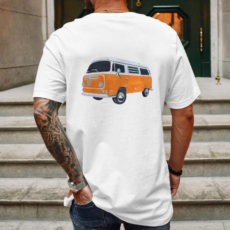 Volkswagen Bus Mens Back Print T-shirt Gifts for Men