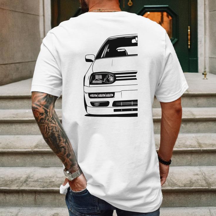 Volkswagen Golf Mk3 Mens Back Print T-shirt Gifts for Men