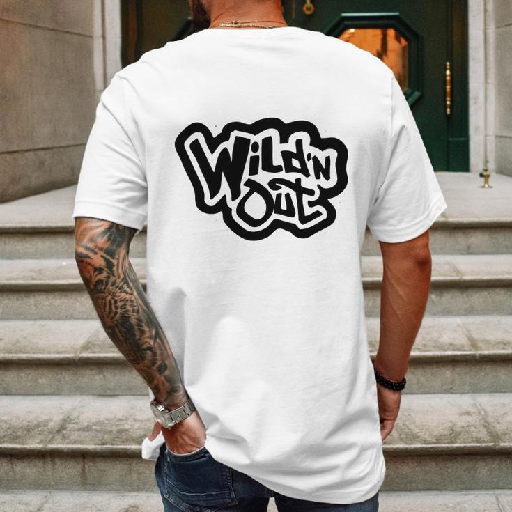 Wild N Out Mens Back Print T-shirt Gifts for Men