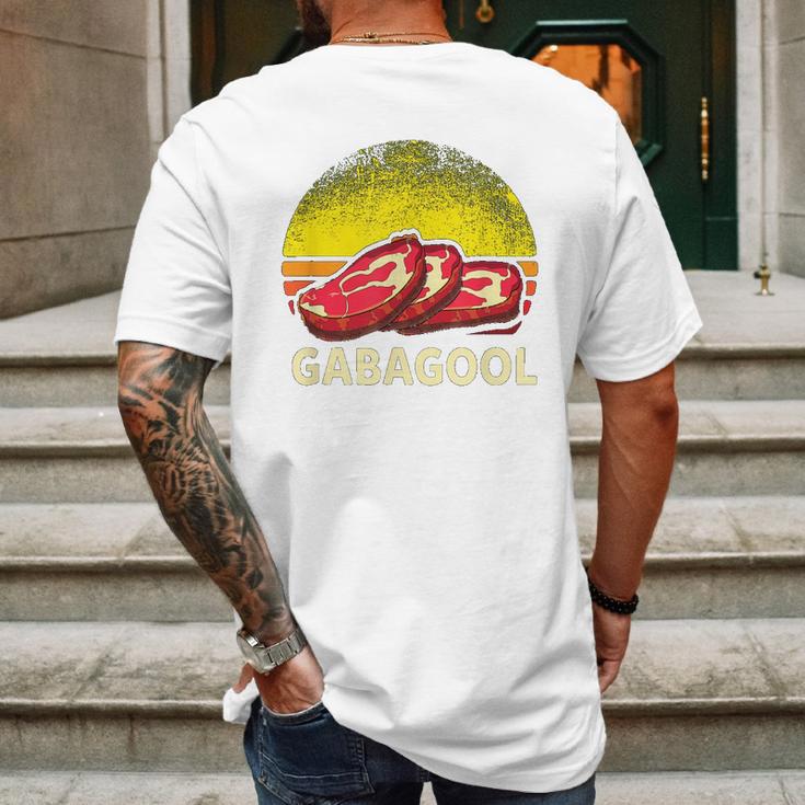 I Will Have The Gabagool Vintage Mens Back Print T-shirt Gifts for Men