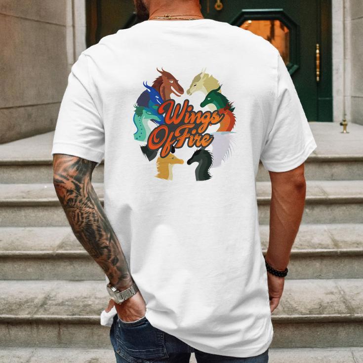 Wings Of Fire Mens Back Print T-shirt Gifts for Men