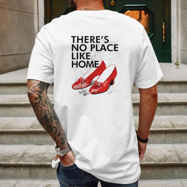 Wizard Of Oz No Place Like Home Mens Back Print T-shirt Gifts for Men