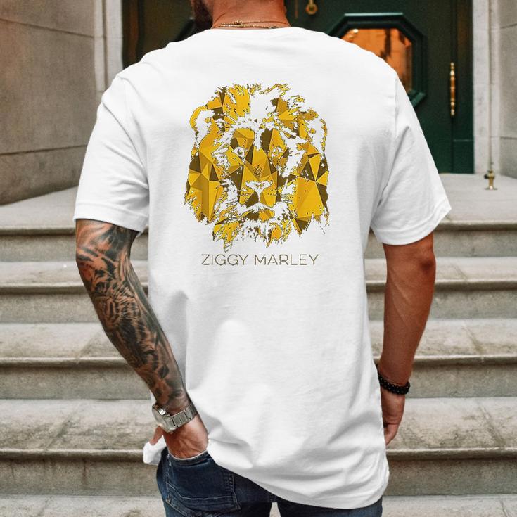 Ziggy Marley Lion Mens Back Print T-shirt Gifts for Men