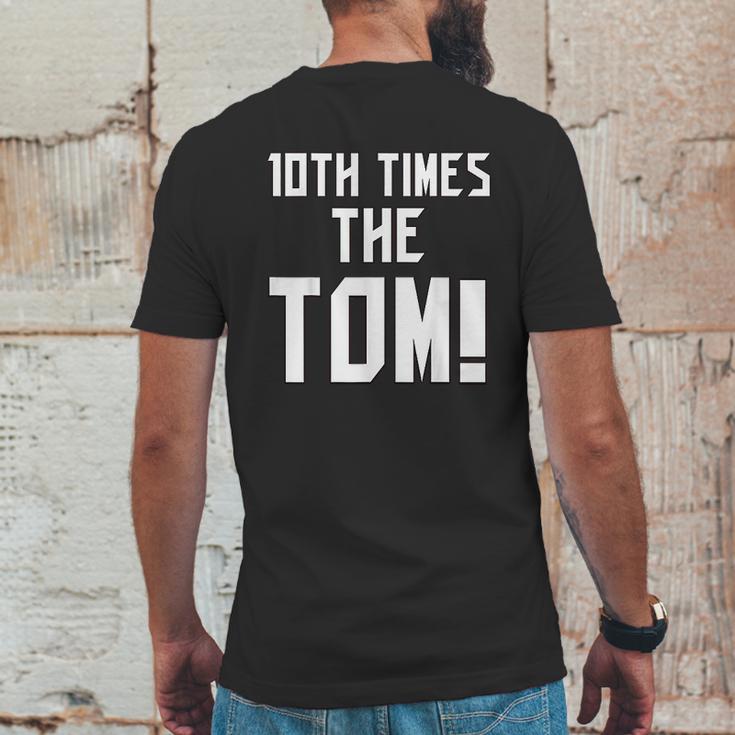 10Th Times The Tom Going To Championship 10 Believe Goat Mens Back Print T-shirt Funny Gifts