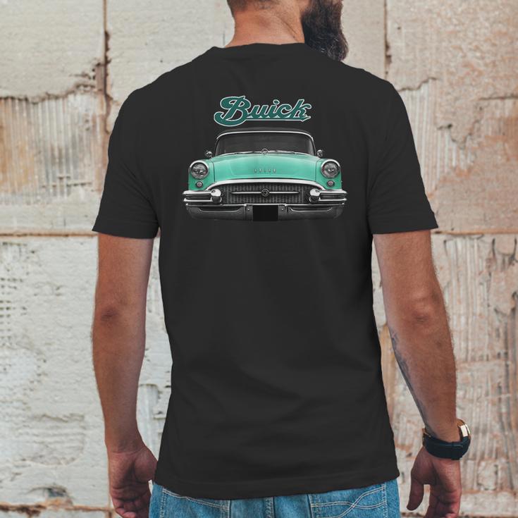 1955 Buick Front Green Mens Back Print T-shirt Funny Gifts