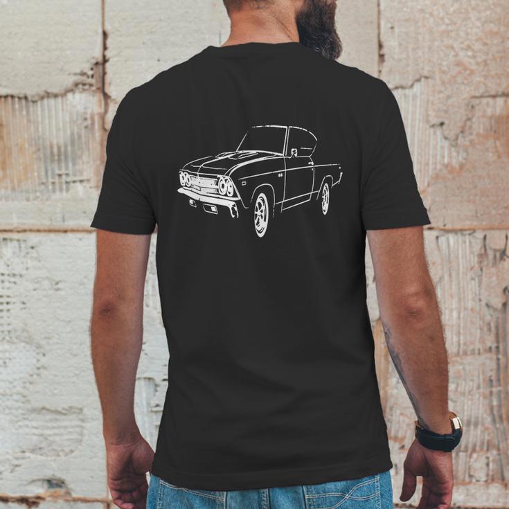 1969 Chevrolet Chevelle 396 Ss Mens Mens Back Print T-shirt Funny Gifts