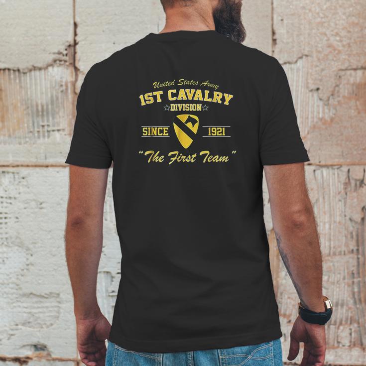 1St Cavalry Division Mens Back Print T-shirt Funny Gifts