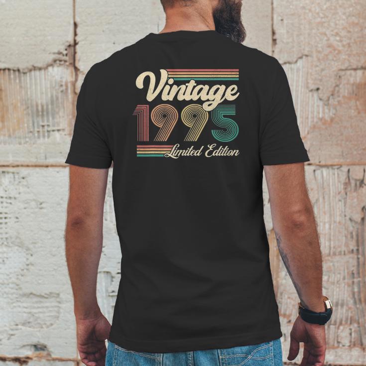 26 Years Old Gifts Born In 1995 Vintage 26Th Birthday Retro Mens Back Print T-shirt Funny Gifts