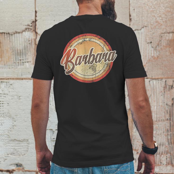 Graphic 365 Name Barbara Vintage Funny Personalized Mens Back Print T-shirt Funny Gifts