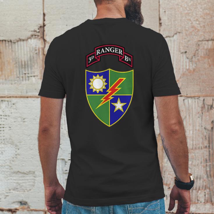 3Rd Battalion 75Th Ranger Regiment Mens Back Print T-shirt Funny Gifts