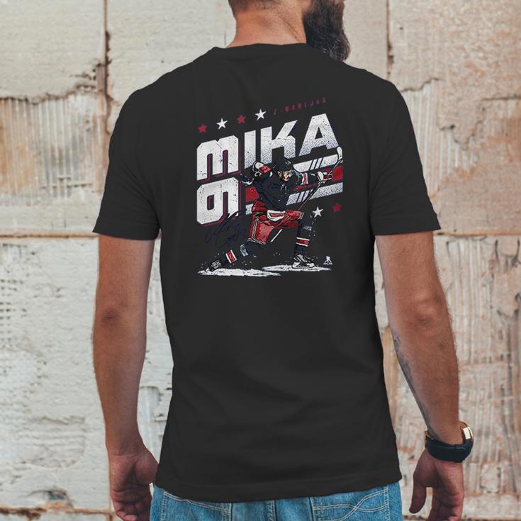 500 Level Mika Zibanejad Mens Back Print T-shirt Funny Gifts