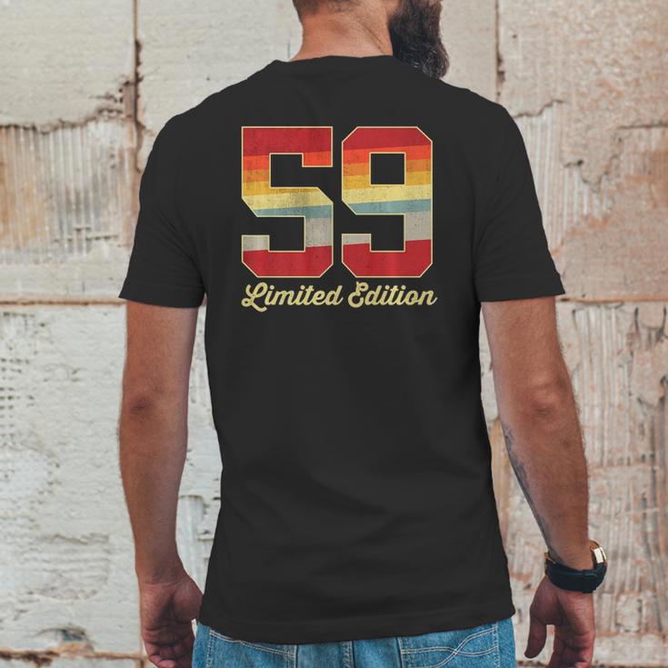 59Th Birthday Vintage Limited Edition 1963 59 Years Old Men Mens Back Print T-shirt Funny Gifts