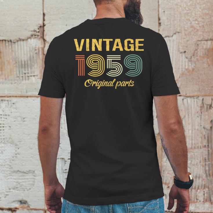 60Th Birthday Gift Vintage 1959 Classic Mens Back Print T-shirt Funny Gifts